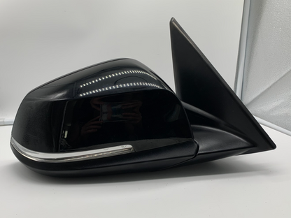2013-2015 BMW X1 Passenger Side View Power Door Mirror Black OEM