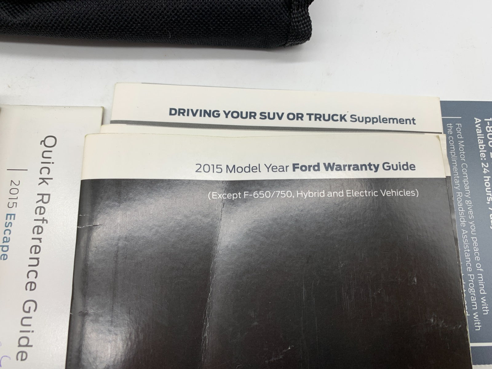 2015 Ford Escape Owners Manual Set with Case OEM C02B14056