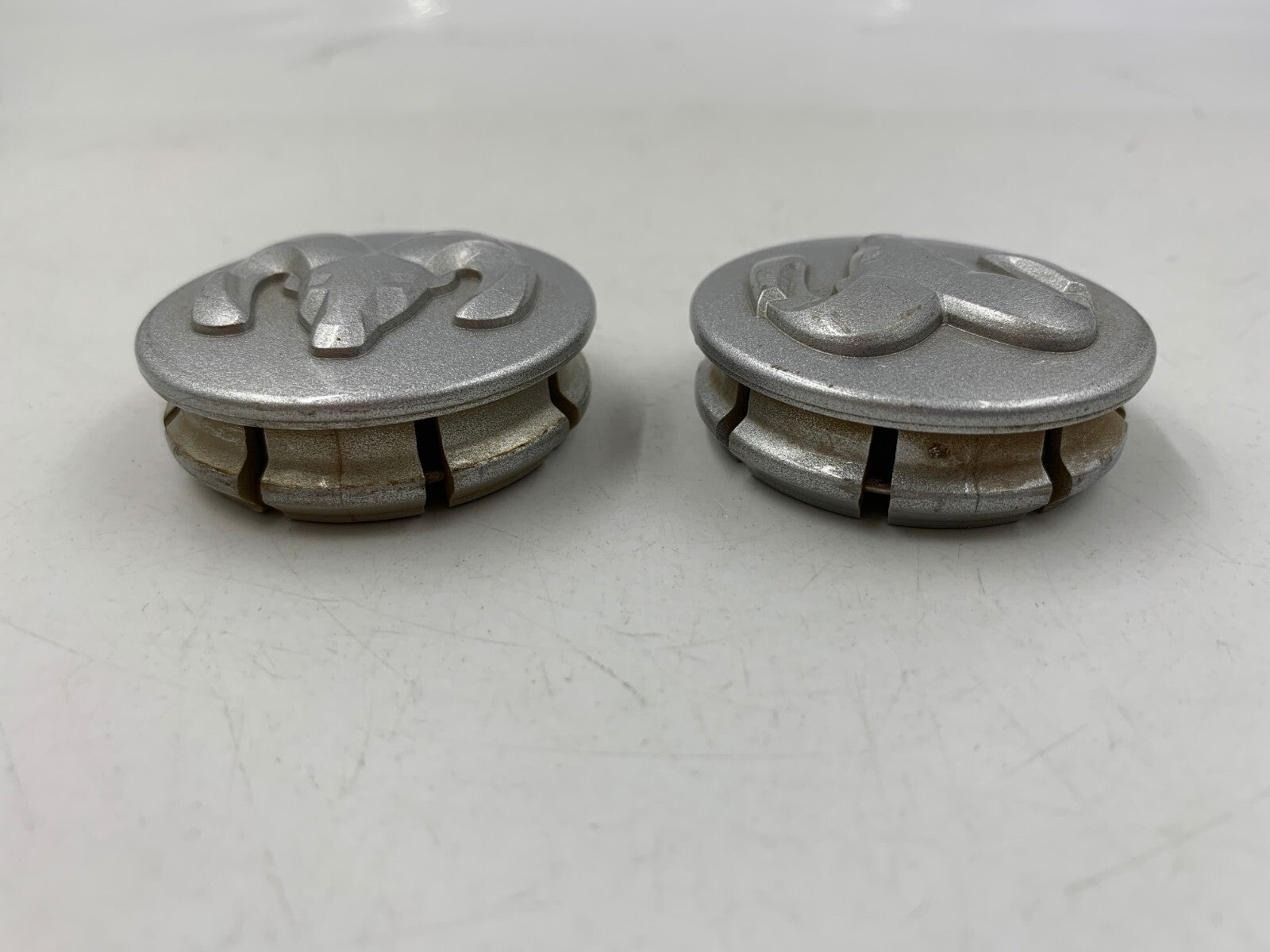 Dodge Rim Wheel Center Cap Set of Two Gray OEM D02B25069