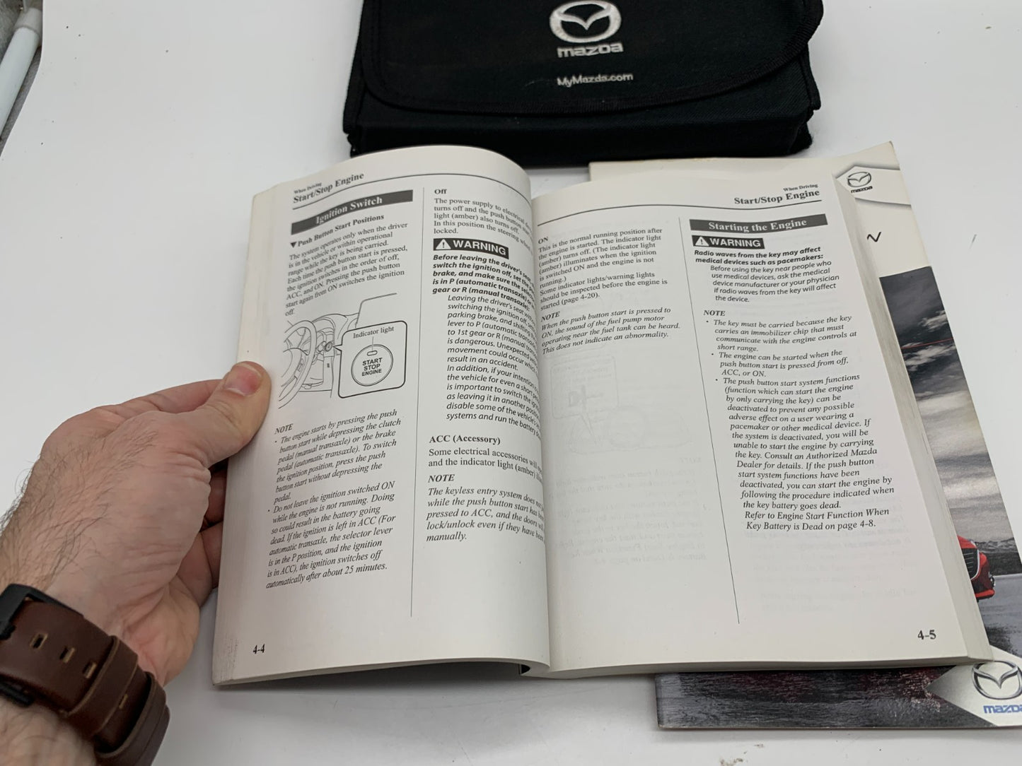 2015 Mazda 3 Owners Manual Set with Case OEM B03B41080
