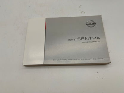 2016 Nissan Sentra Owners Manual Set with Case OEM R01B33013