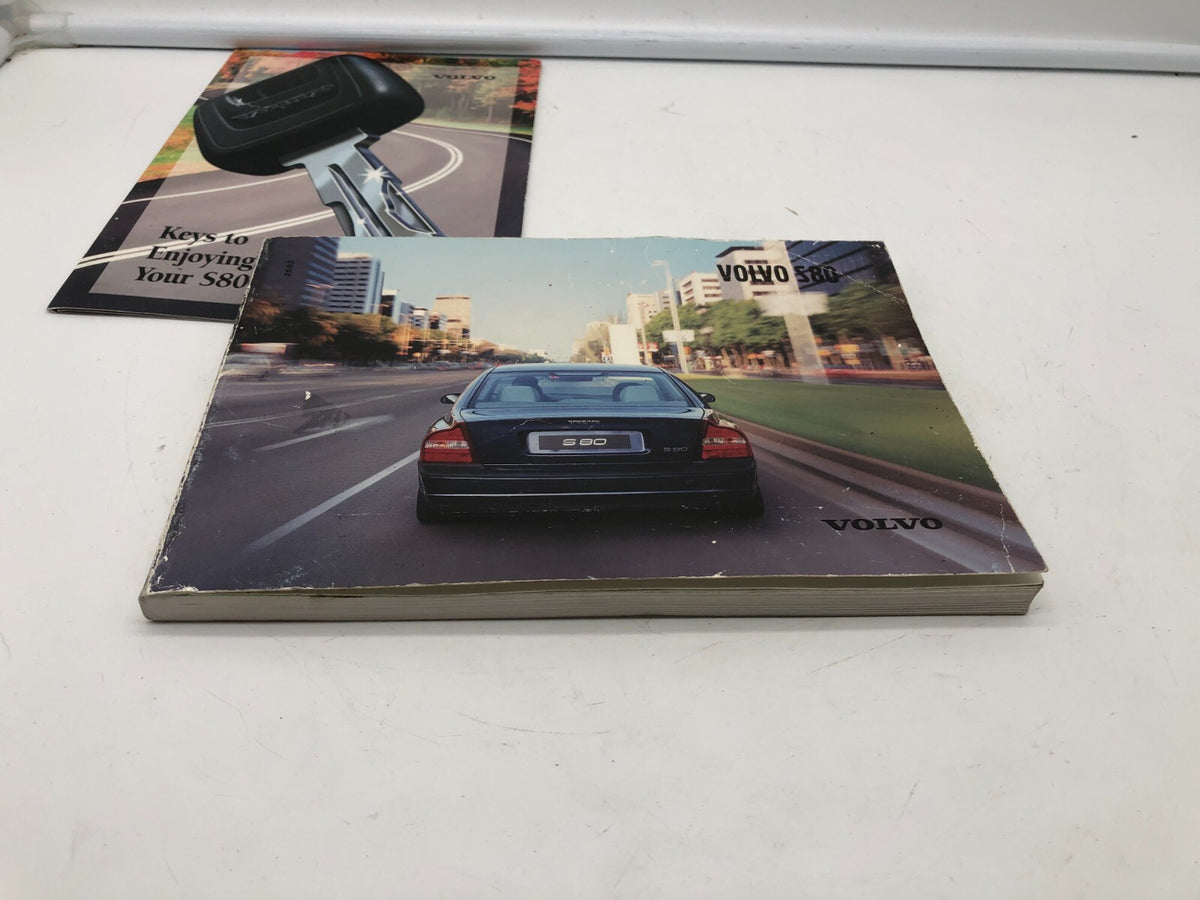 2001 Volvo S80 Owners Manual Set OEM D02B66007