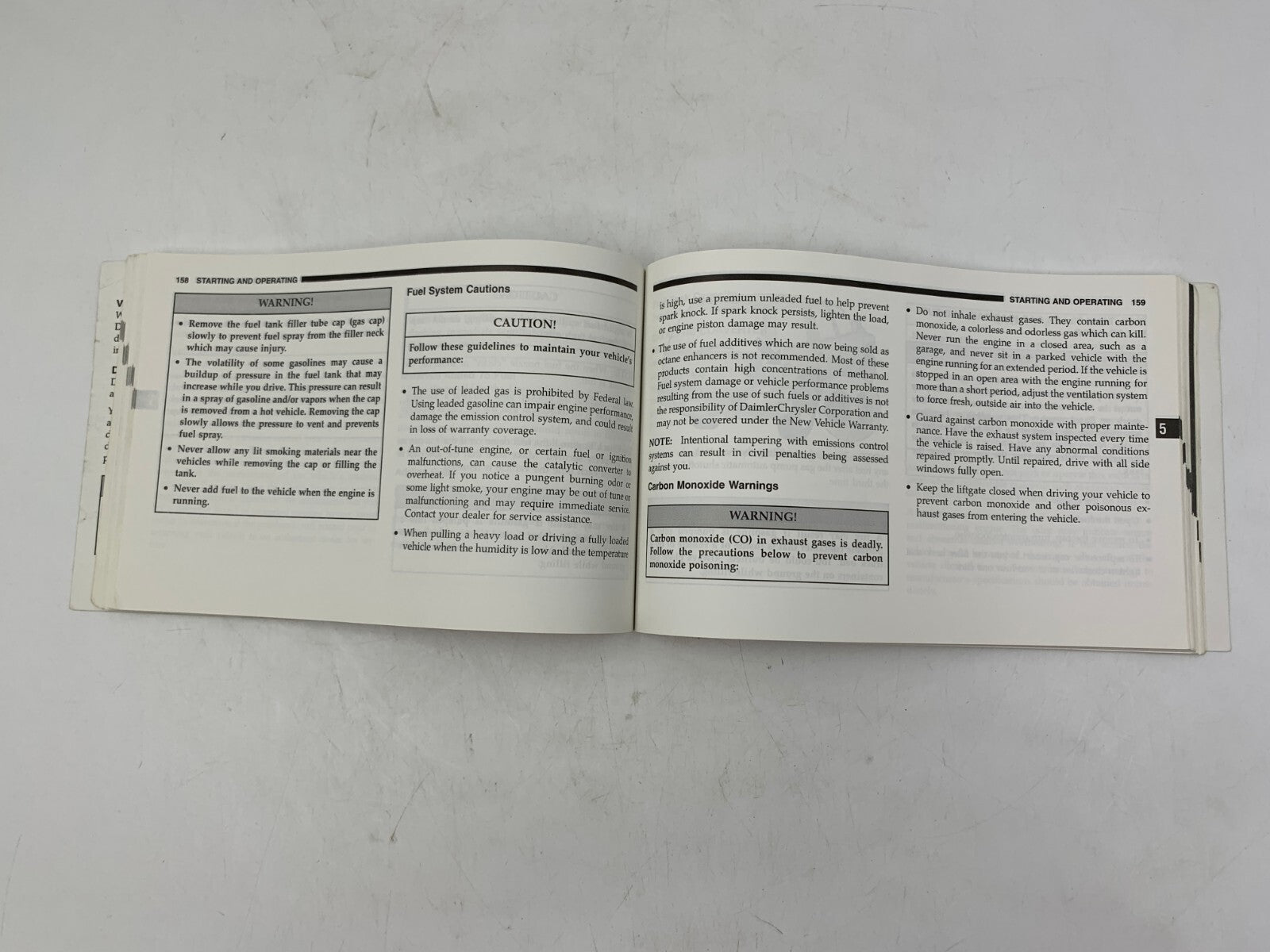 2002 Dodge Durango Owners Manual OEM A01B52034