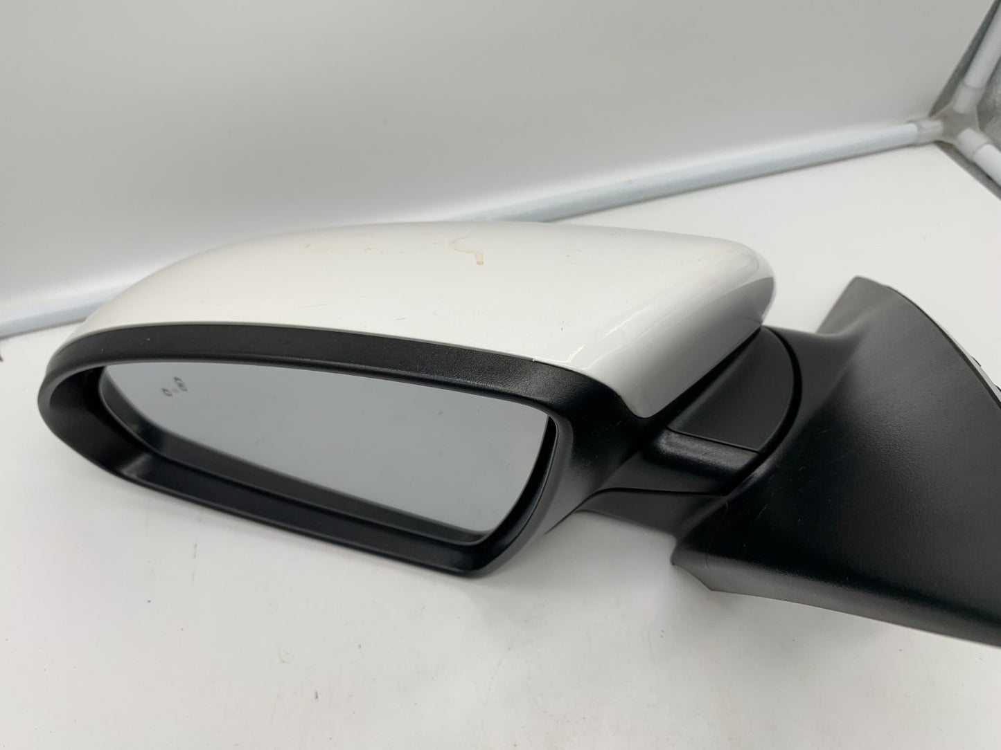 2016-2020 Kia Optima Driver Side View Power Door Mirror White BSA OEM