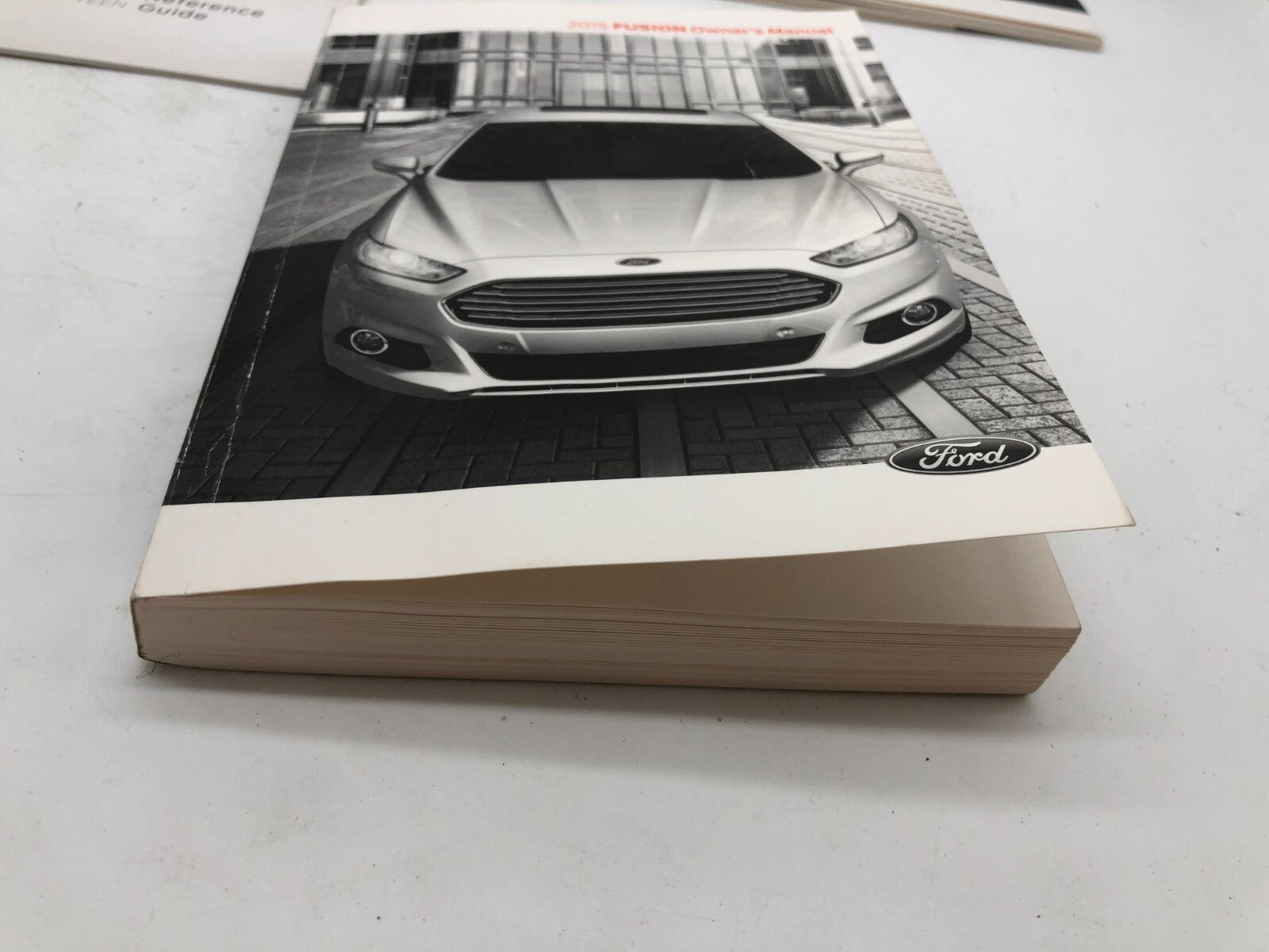 2015 Ford Fusion Owners Manual Set with Case OEM C02B46011