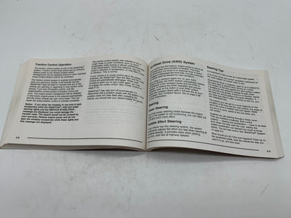 2008 GMC Acadia Owners Manual OEM B03B34005