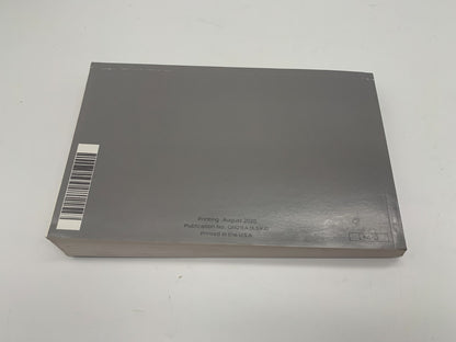 2021 Nissan Altima Owners Manual Set with Case OEM R01B05030