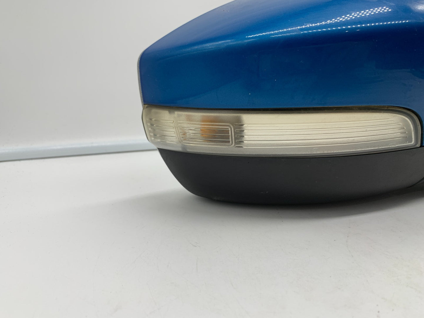 2012-2014 Ford Focus Passenger Side View Power Door Mirror Blue Candy OEM