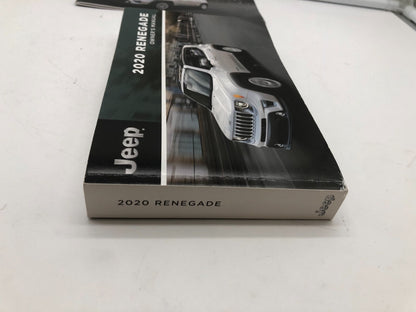 2020 Jeep Renegade Owners Manual Set OEM C01B53025
