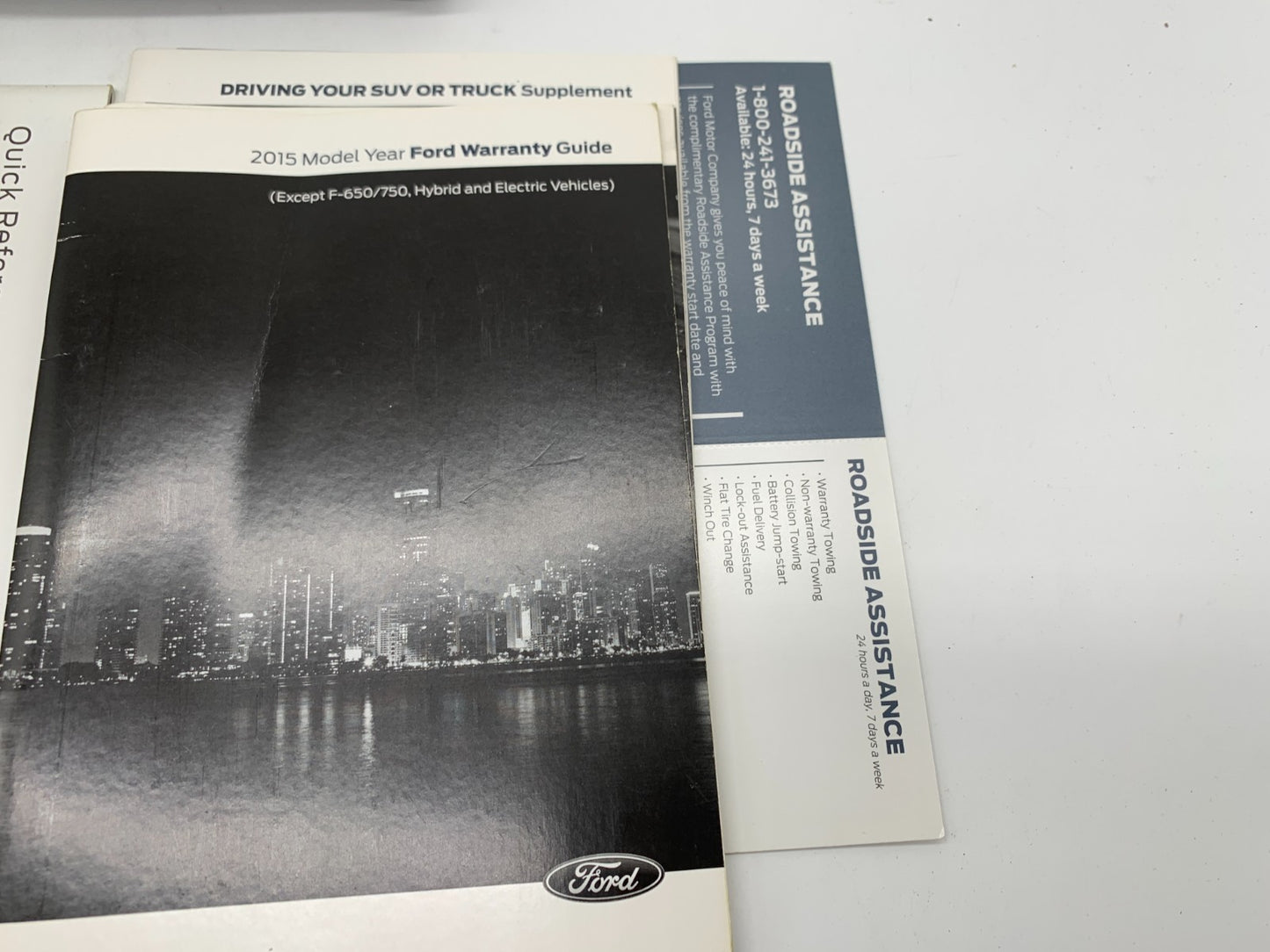 2015 Ford Escape Owners Manual Set with Case OEM C02B14056