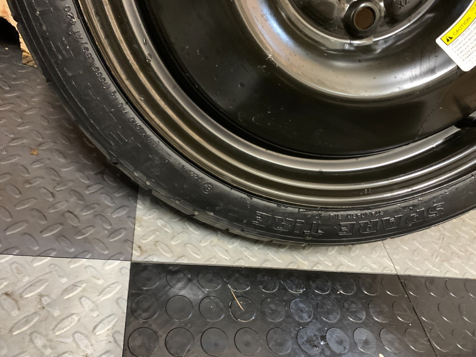 2015-2019 Nissan Sentra 16" Spare Tire Wheel Compact Donut T125/70D16 Maxxis