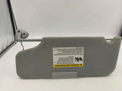 2008-2009 Mercury Sable Passenger Sun Visor Sunvisor Gray Illuminated D01B09008