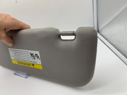 2011-2016 Kia Optima Passenger Sun Visor Gray Illuminated OEM B03B53034
