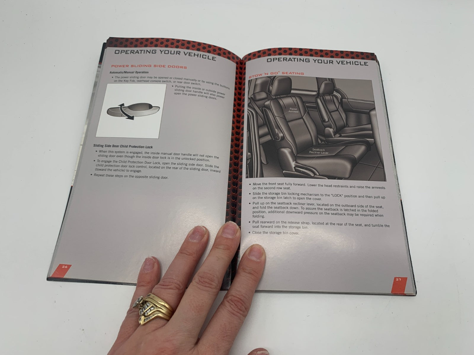 2011 Dodge Grand Caravan Owners Manual Set with Case OEM