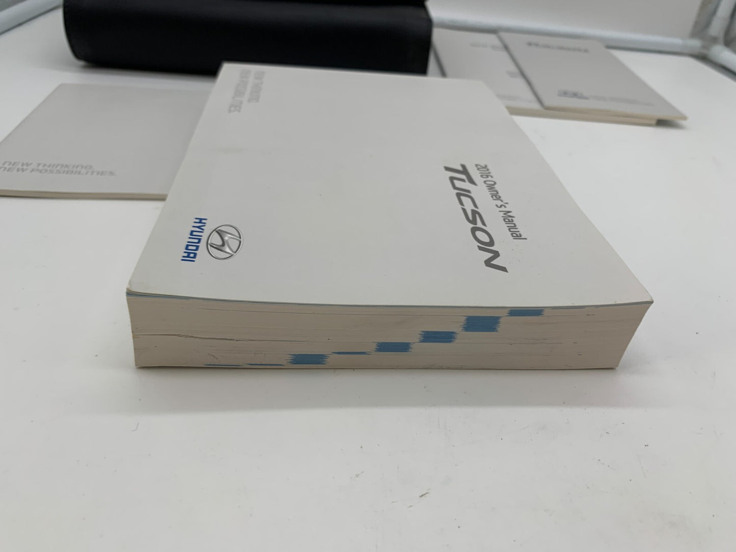 2016 Hyundai Tucson Owners Manual Set with Case OEM A03B13004