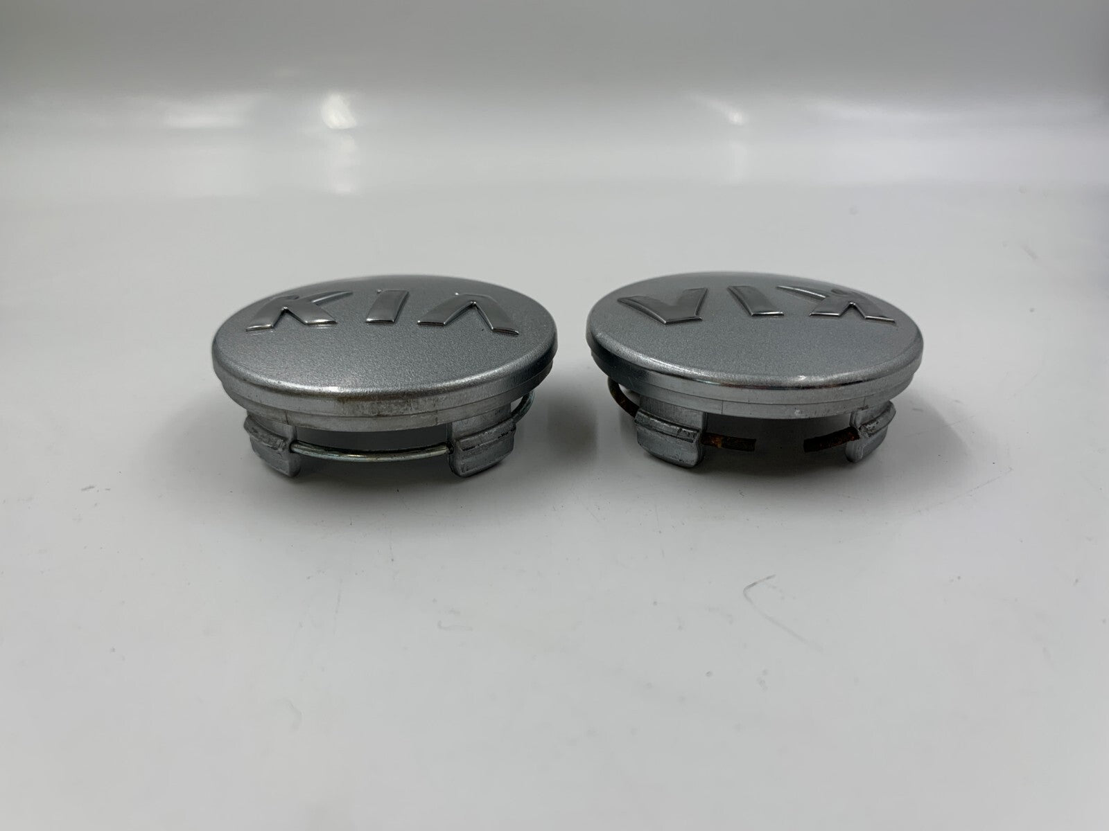 Kia Rim Wheel Center Cap Set of 2 Gray 2-1/4 inch OEM
