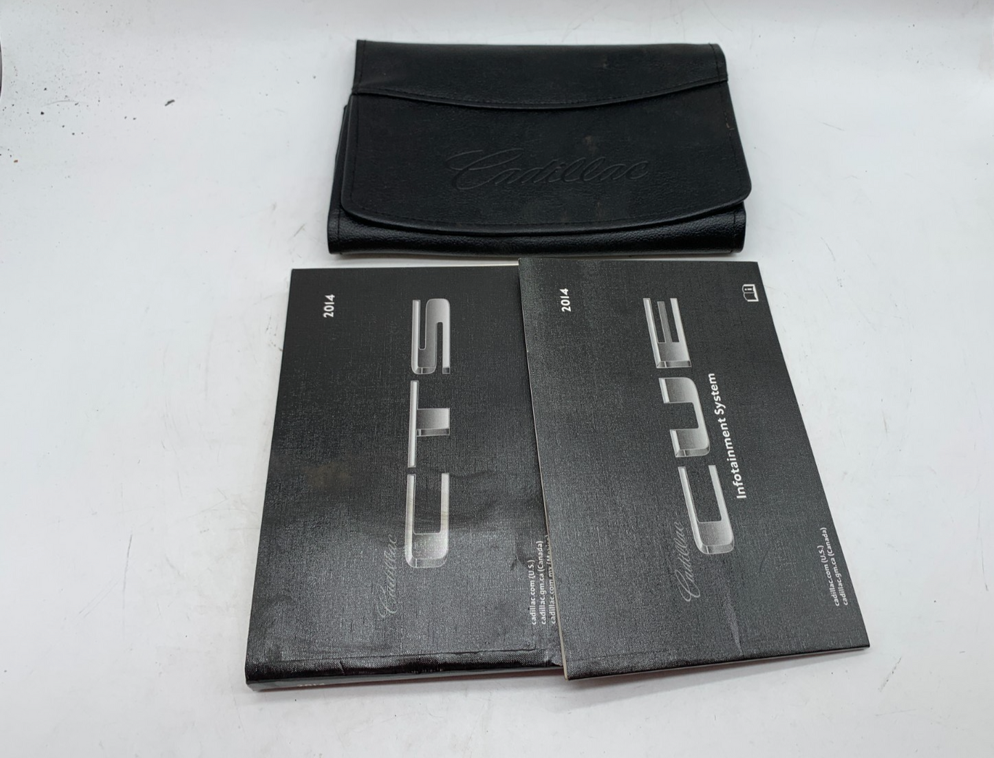 2014 Cadillac CTS Owners Manual Set with Case OEM A03B44005
