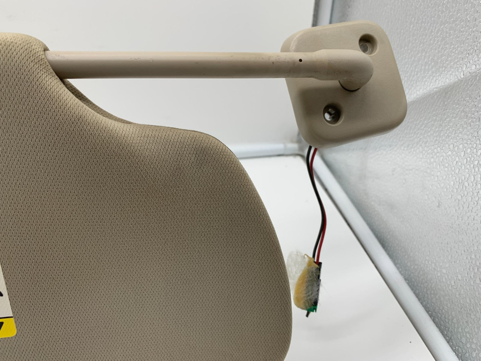 2009-2012 Ford Flex Driver Sun Visor Gray Illuminated OEM C04B63003