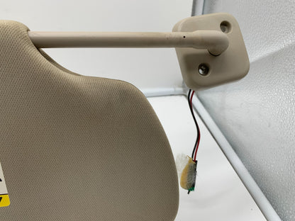 2009-2012 Ford Flex Driver Sun Visor Gray Illuminated OEM C04B63003