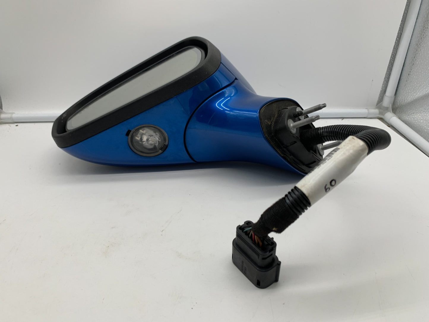 2019-2020 Ford Fusion Driver Side View Power Door Mirror Blue BSA OEM C01B55070