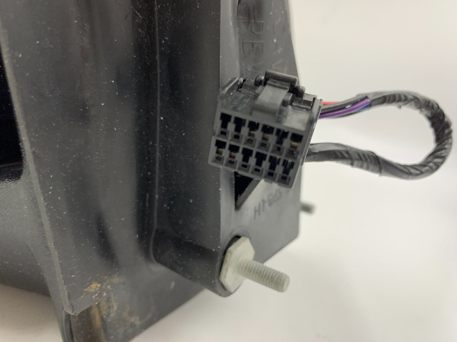 2017 Jeep Compass Driver Side View Power Door Mirror Black OEM A01B03001