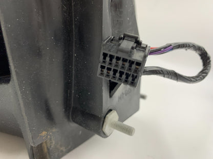 2017 Jeep Compass Driver Side View Power Door Mirror Black OEM A01B03001