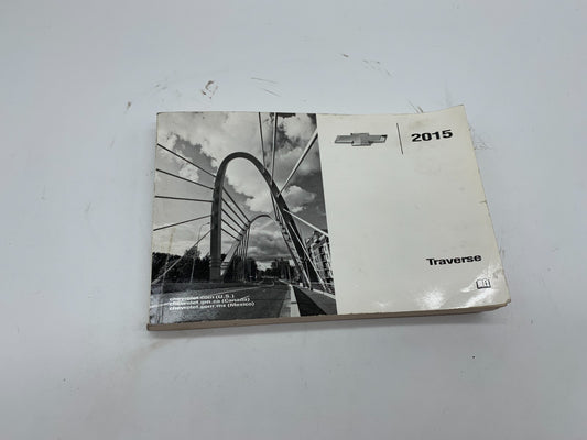 2015 Chevrolet Traverse Owners Manual OEM D03B28008