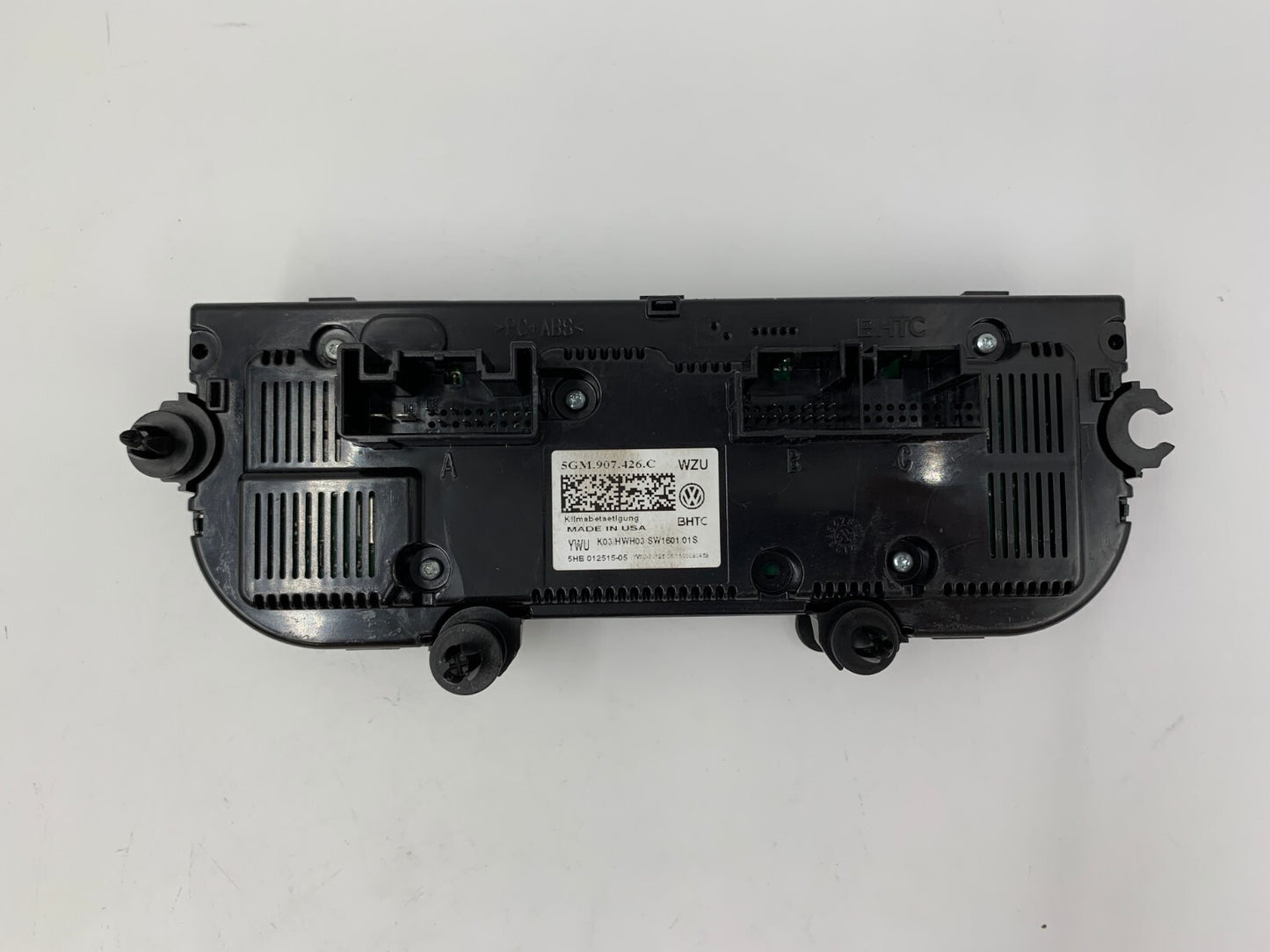 2017 Volkswagen Golf GTI AC Heater Climate Control Temperature Unit D01B28031