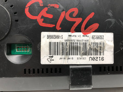 2013-2014 Chevrolet Captiva Speedometer Instrument Cluster 39000 Miles A02B04005