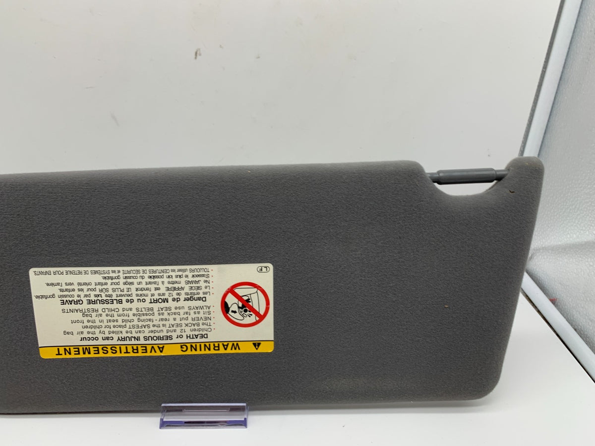 2005-2012 Toyota Avalon Passenger Sun Visor Gray Illuminated OEM B03B53037