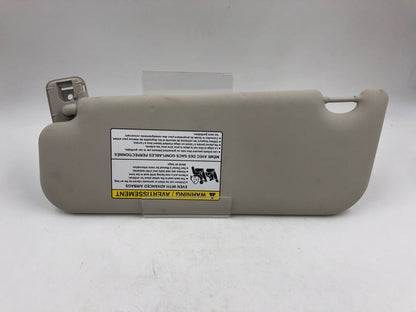 2017-2019 Jaguar XE Passenger Sun Visor Gray OEM C04B18050