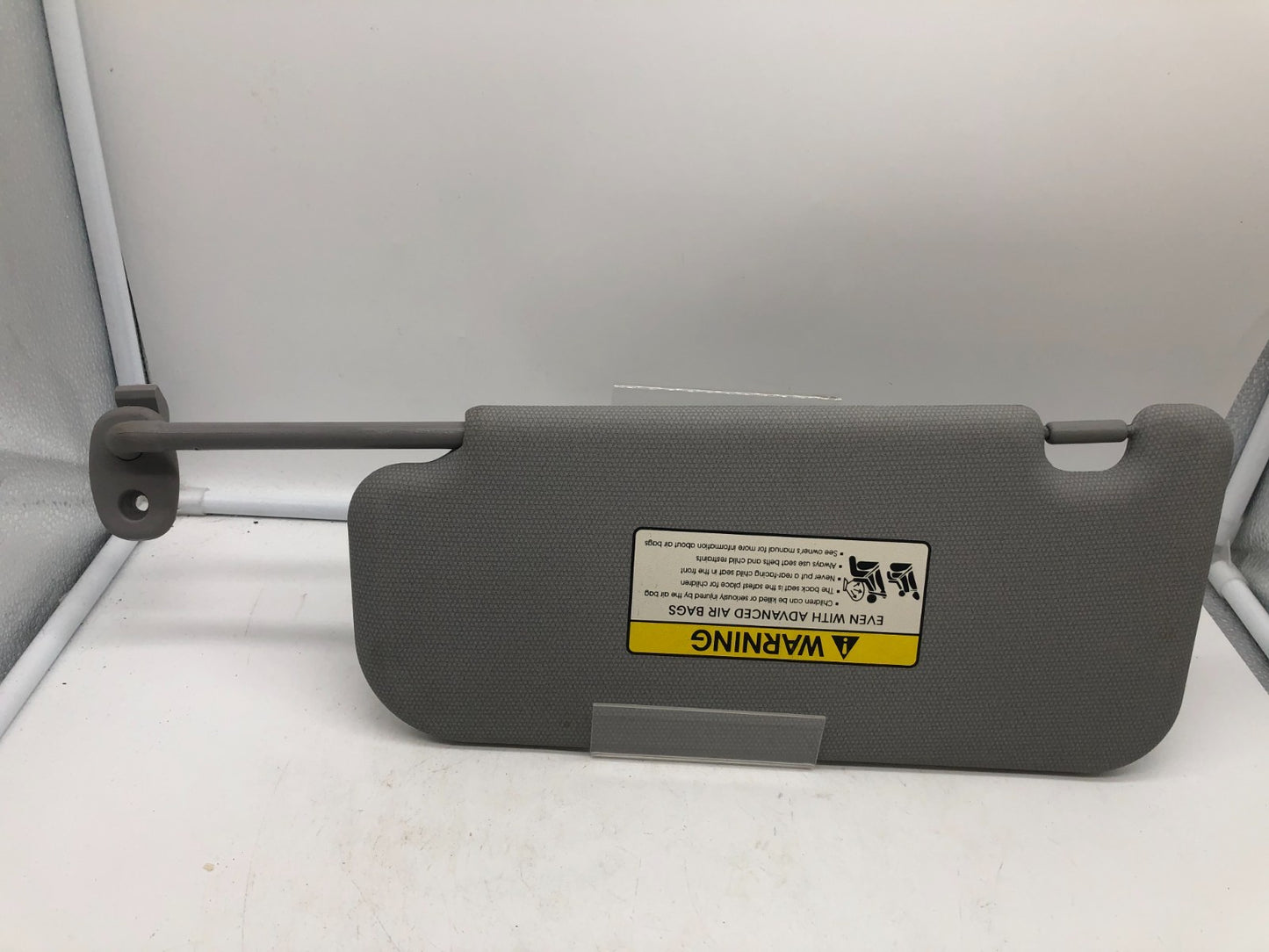 2012-2017 Kia Rio Passenger Sun Visor Gray OEM A01B07006