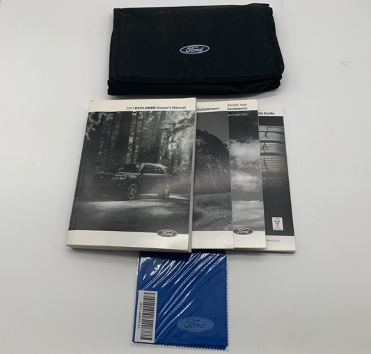 2017 Ford Explorer Owners Manual Set with Case OEM C02B47005