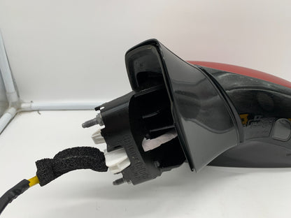 2019 Hyundai Santa Fe Driver Side View Power Door Mirror Red OEM Blind Spot