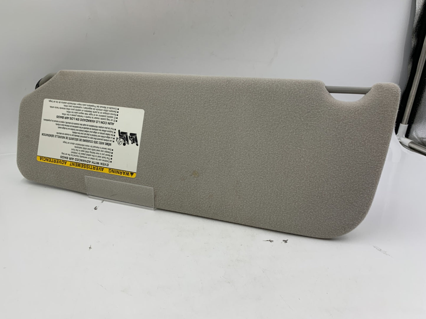 2005-2010 Toyota Sienna Passenger Sun Visor Gray Illuminated OEM C04B08032