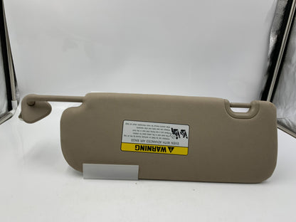 2013-2019 Hyundai Santa Fe Passenger Sun Visor Beige OEM B04B35014