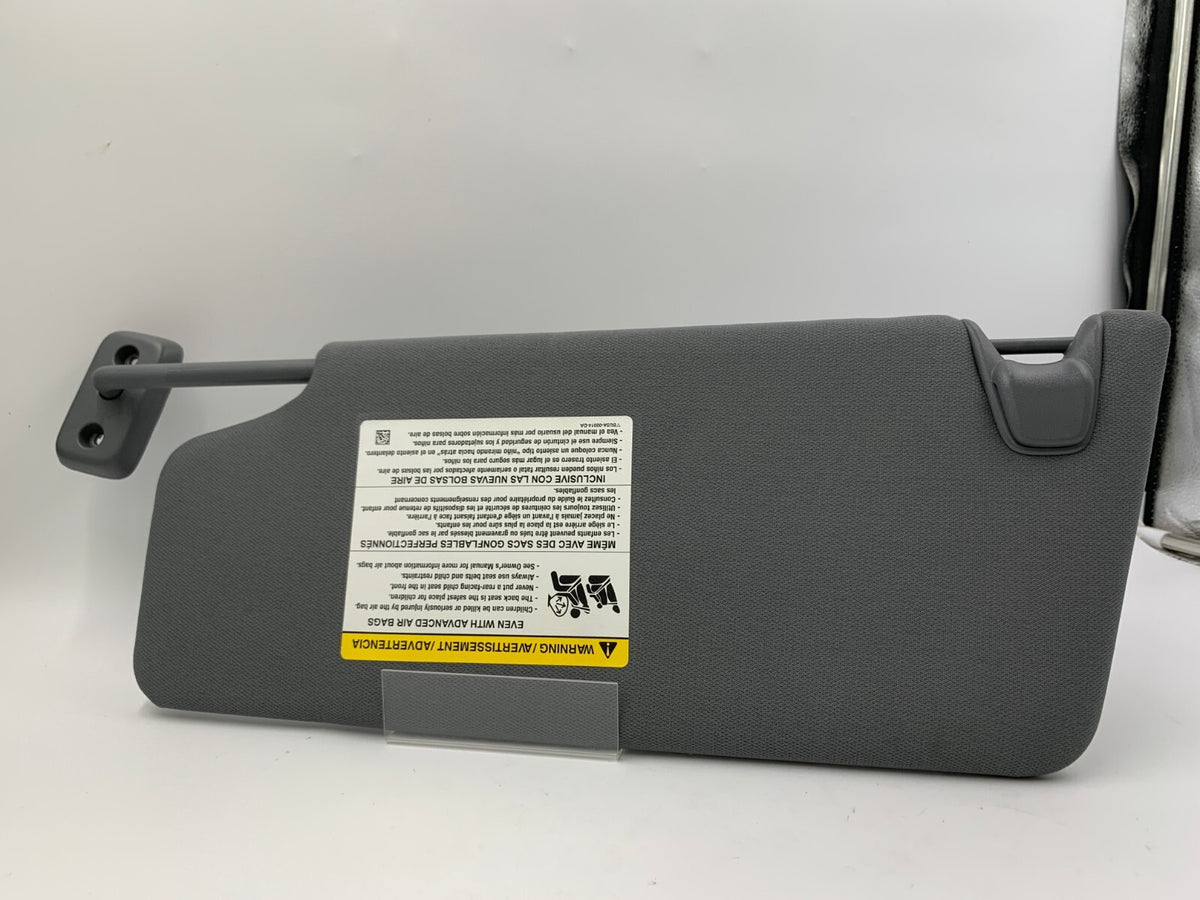 2011-2014 Ford F-150 Passenger Sun Visor Gray OEM A02B18046