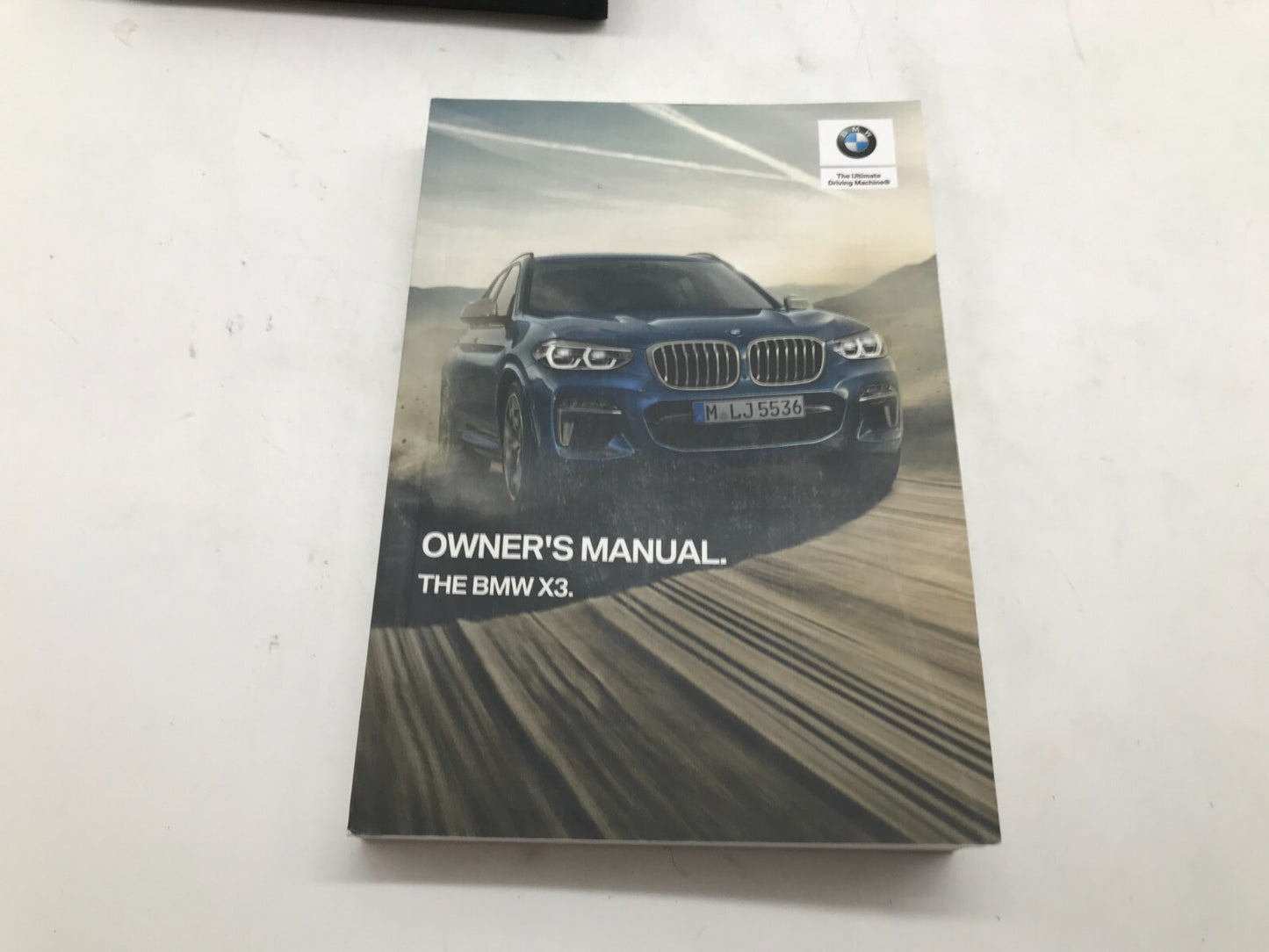 2020 BMW X3 Owners Manual Set with Case OEM C04B62008