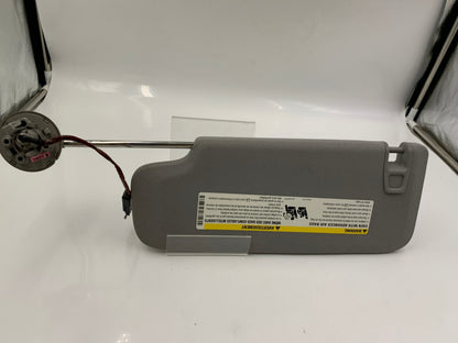 2016-2021 Chevrolet Malibu Passenger Sun Visor  Gray Illuminated OEM A01B39033