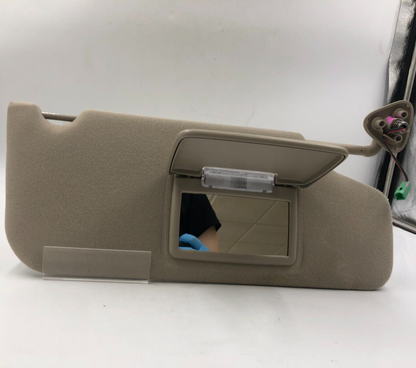 2008-2009 Mercury Sable Passenger Sun Visor Tan Illuminated OEM B02B05049