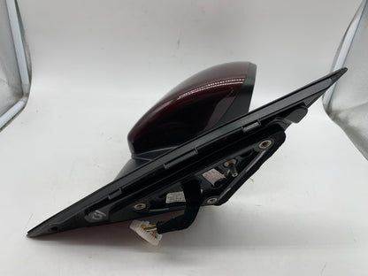 2016-2020 Kia Optima Passenger Side View Power Door Mirror Maroon BSA B03B46001