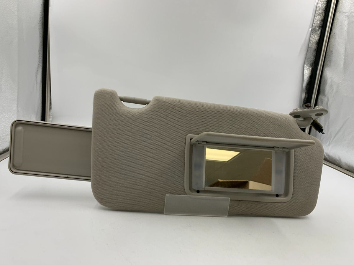 2010-2014 Subaru Legacy Passenger Sun Visor Gray Illuminated OEM D01B46082