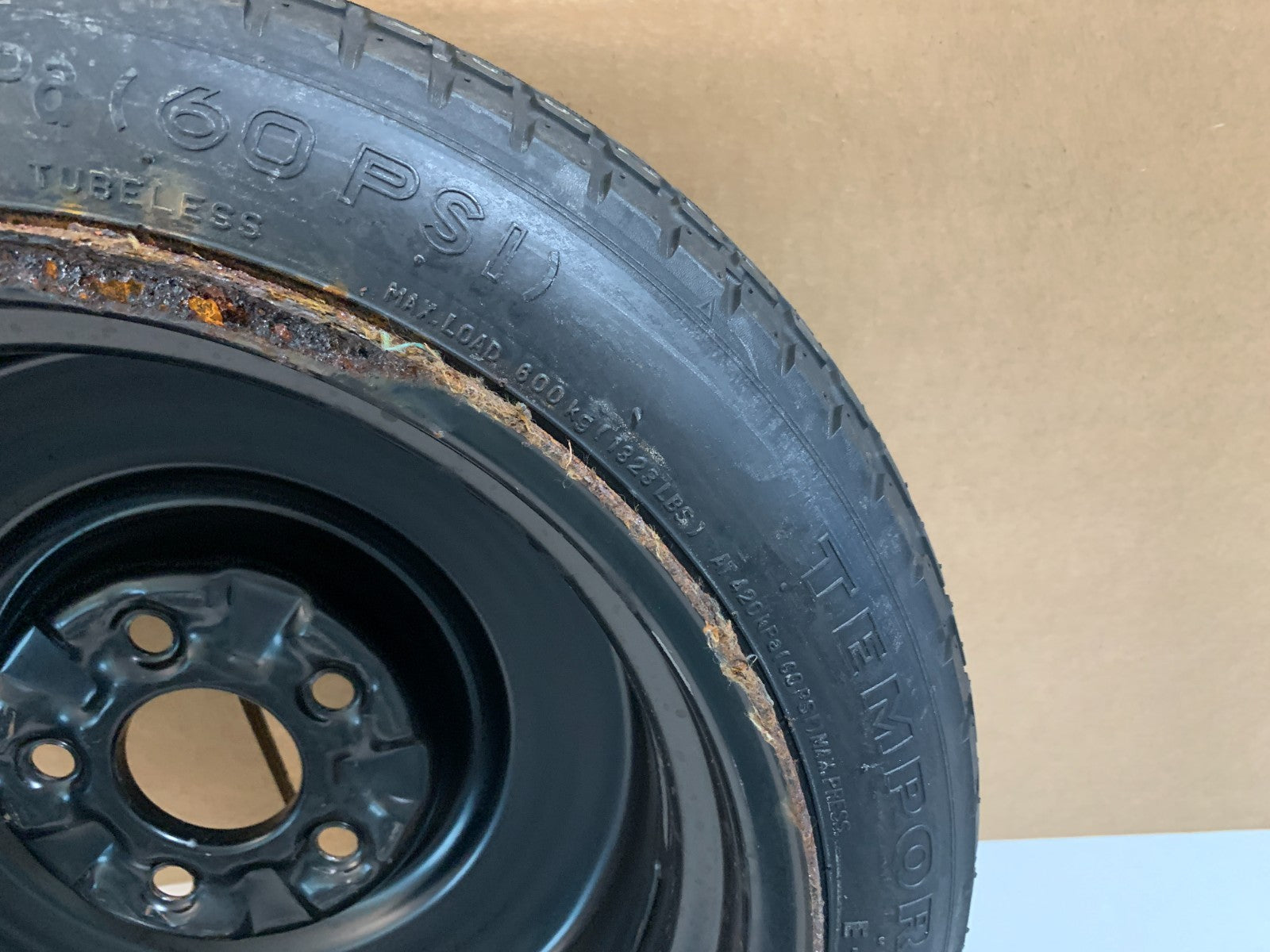 2004-2009 Mazda 3 Mazda3 15" Spare Tire Compact Donut T115/70D15