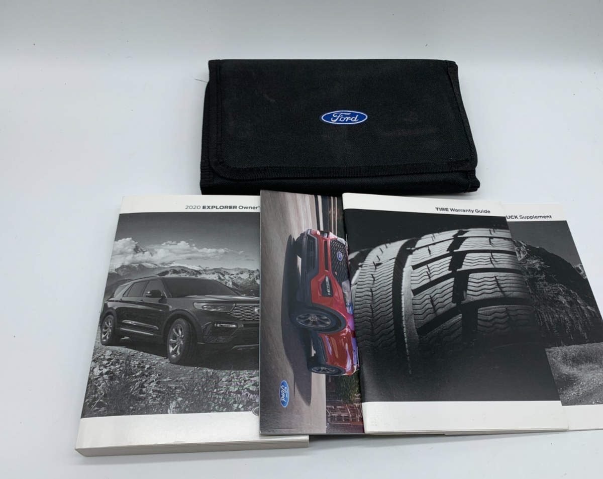 2020 Ford Explorer Owners Manual Set with Case OEM A01B51005