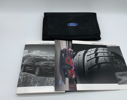 2020 Ford Explorer Owners Manual Set with Case OEM A01B51005