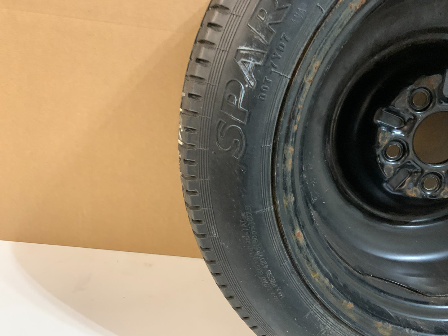 2008-2012 Honda Accord 16" Spare Tire with Jack Kit Compact Donut T135/80D16