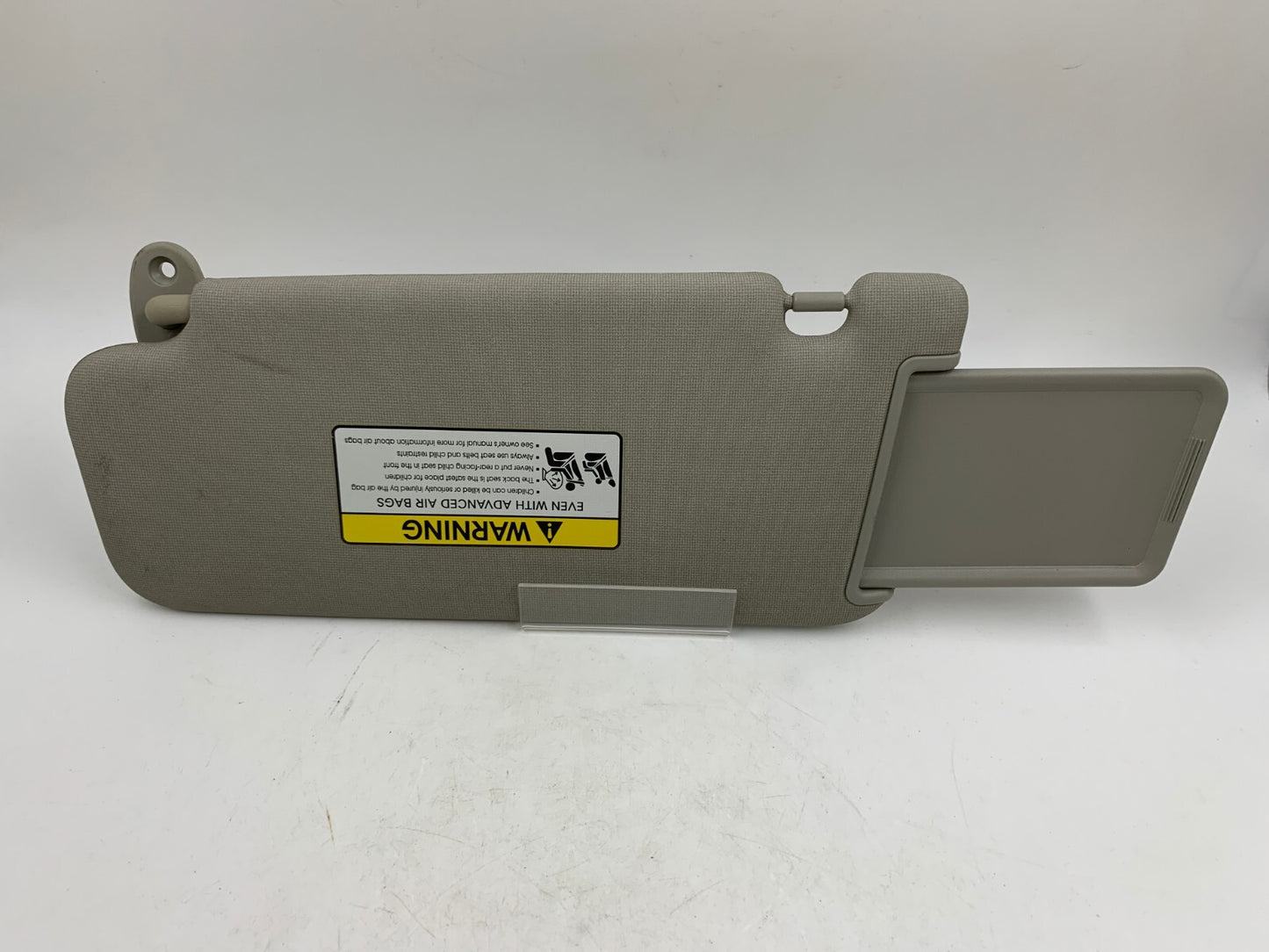2010-2013 Kia Forte Passenger Sun Visor Gray OEM E03B13060