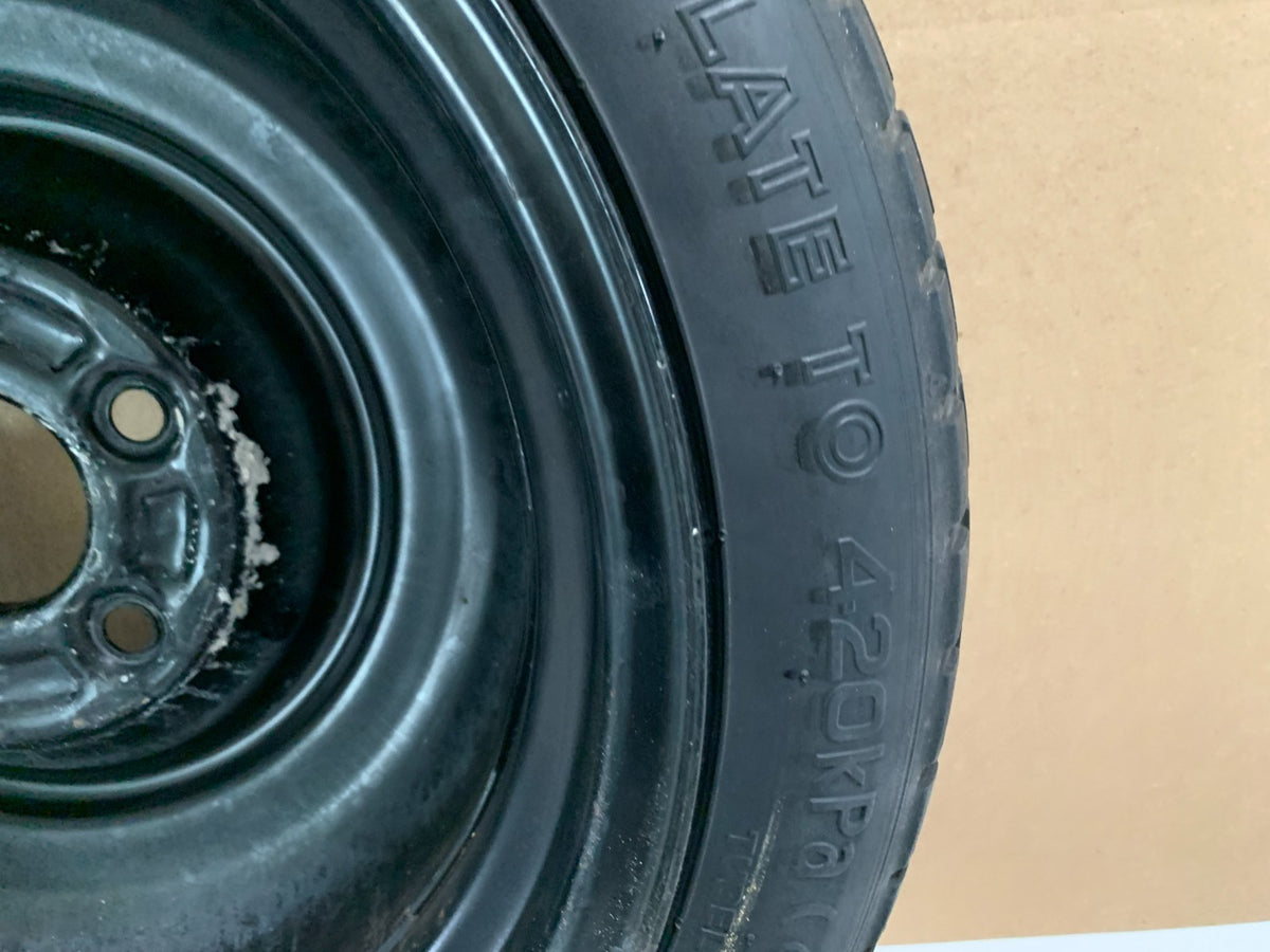 2010-2013 Mazda 3 Mazda3 15" Spare Tire Compact Donut T115/70D15 OEM Emergency
