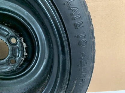 2010-2013 Mazda 3 Mazda3 15" Spare Tire Compact Donut T115/70D15 OEM Emergency