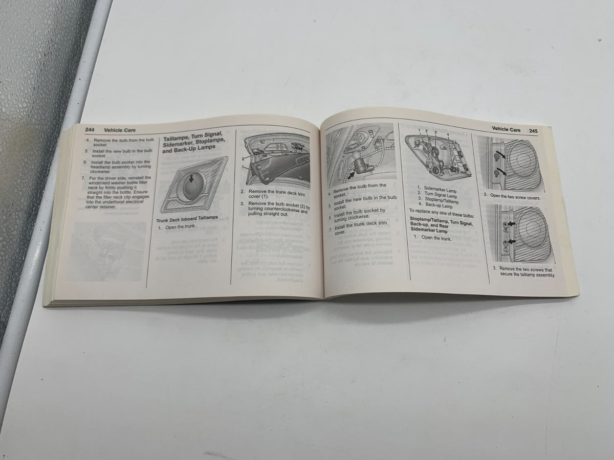 2016 Chevrolet Cruze Owners Manual OEM A02B43009